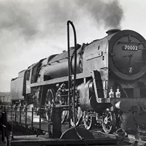 Britannia class steam locomotive 70002