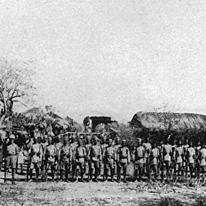 British advance in S. E. Africa, WW1