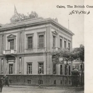 The British Consulate in Cairo, Egypt