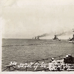British Fleet - 4th Battle Squadron on Manoeuvres - 1923
