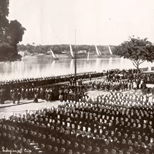British soldiers, Kasr-el-Nil barracks, Cairo, Egypt