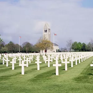 Brittany American Cemetery, Saint-James, France
