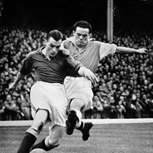 Bryn Jones Tackling Gillick, Arsenal vs. Everton, 1938