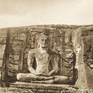 Buddha at Polonnaruwa, Sri Lanka
