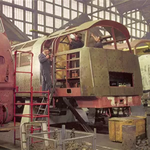 Building Diesel Locomotives in Swindon