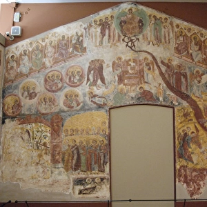 Byzantine Art. Greece. Frescoes from the Monastery of St. An