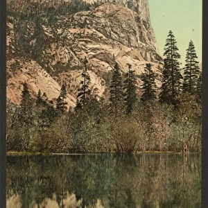 California. Mirror Lake, Yosemite Valley