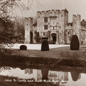 The Castle and Outer Moat, Hever, Kent