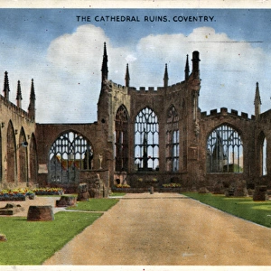 The Cathedral Ruins, Coventry, Warwickshire