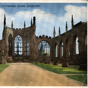 The Cathedral Ruins, Coventry, Warwickshire