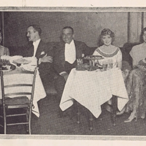 Celebrity guests at Rectors nightclub, London, 1921