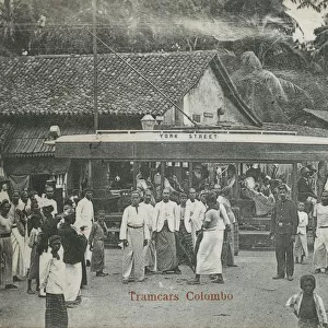 Ceylon (Sri Lanka) - Colombo - Tram