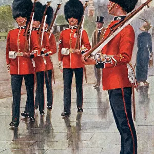 Changing of the Guard at Buckingham Palace - Christmas card
