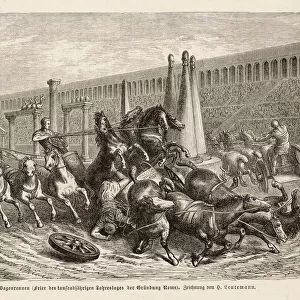 Chariot race accident