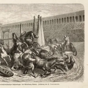 Chariot race accident