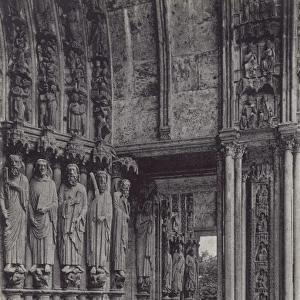 Chartres Cathedral, France - Interior of South entrance