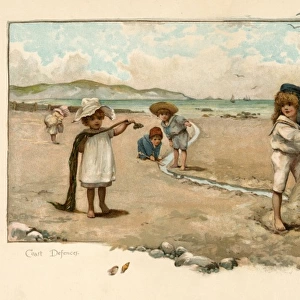 Children / Sandcastle 1890