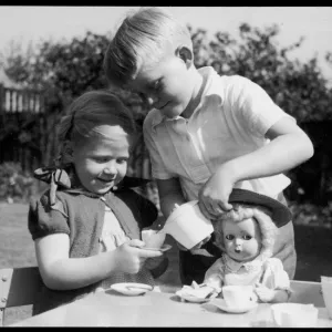 Childrens Doll & Teaset