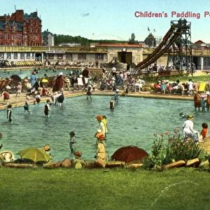 Childrens Paddling Pool, Skegness, Lincolnshire
