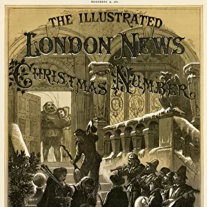 Christmas supplement front cover for 1875