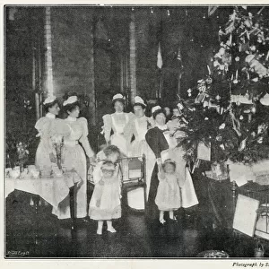 Christmas tree at Great Ormond Street Hospital 1896