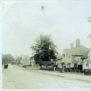 Church Hill, Loughton, London, Woodord, Epping Forest, London, England. Date: 1909