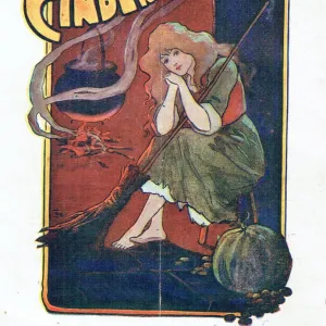 Cinderella Flyer for the Theatre Royal in Darwen, Lancashire