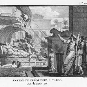 Cleopatra VII in Barge
