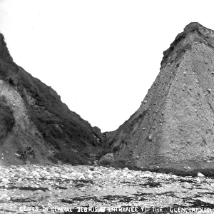 Cliffs of Glacial Debris at Entrance to the Glen, Kilkeel, C