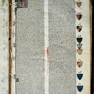 Codex 131. Guidus of Bausio. Archidiaconus Rossarium. Folio