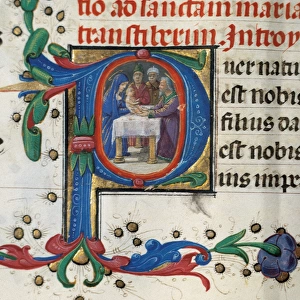 Codex 98. Missale Romanum. By Pedro Ferris (1415-1478), Deta