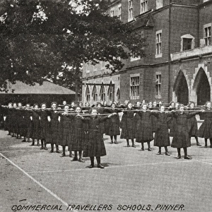 Commercial Travellers Schools, Pinner - Girls Drill