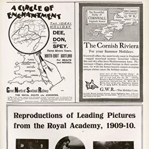 The Cornish Riviera and other ads