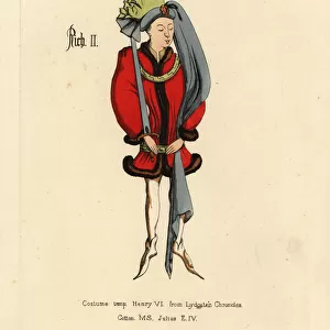 Costume of King Richard II of England