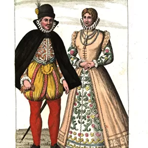 Costume of the Swedes in the 16th century