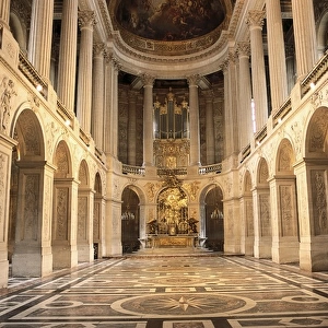 COTTE, Robert de. Palace of Versailles. Chapel