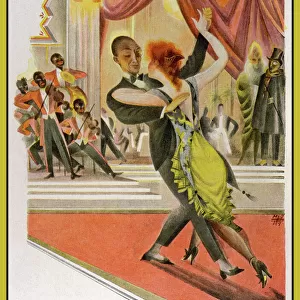 Couple Dancing Jazz 1920