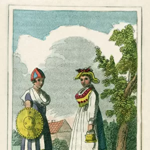 A couple of Peasants from Baden, Germany