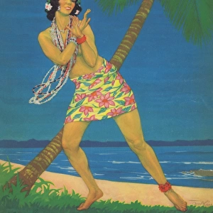 Cover of Dance magazine, July 1927