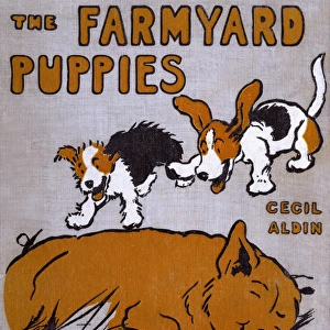 Cover design by Cecil Aldin, The Farmyard Puppies