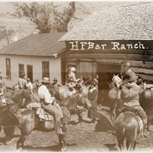 Cowboys at HFBar Ranch