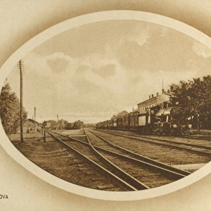 Craiova, Romania - Railway and Locomotive