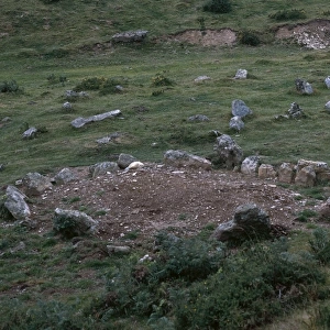 Cromlechs of Azpegi. Megalithic monument. Near Orbaitzeta. N