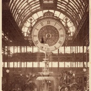 Crystal Fountain and Big Clock, Crystal Palace, South London