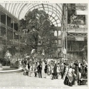 CRYSTAL PALACE INTERIOR 1851