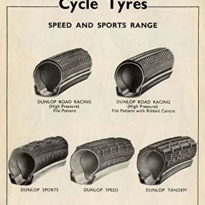 Cycle Tyres - Dunlop - Speed and Sports Range