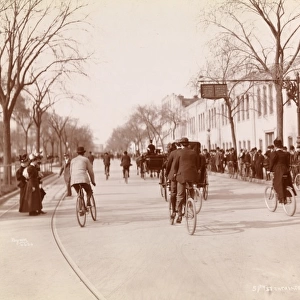 Cyclists in New York