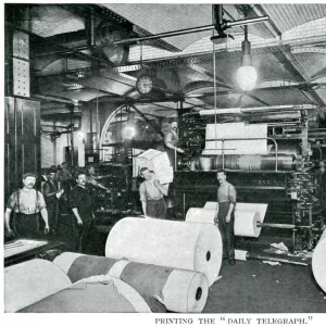 Daily Telegraph - printing room 1900