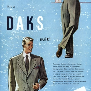 Daks advertisement, 1953