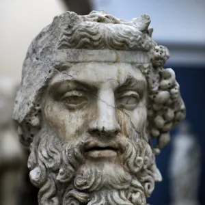 Dionysus. Bust. 2nd century AD. Marble